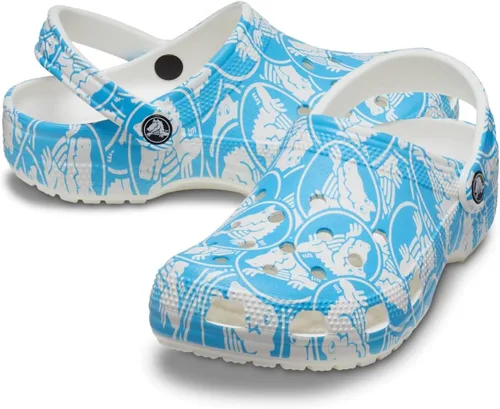 Miniatura 2 de Crocs Zuecos clásicos con estampado Duke Vnbl unisex para adultos