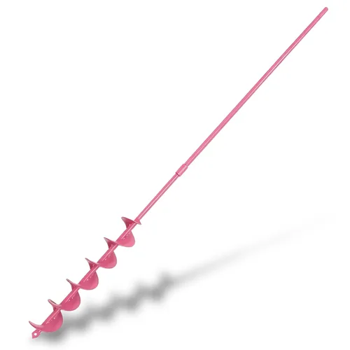 Miniatura 6 de TCBWFY Broca de barrena de 24 pulgadas para plantar - Mango largo de 1.2"x24" Plantadora fácil Barrena de jardín - Barrenas para bulbos y plantas