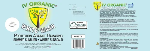 Miniatura 5 de IV Organic Protector de plantas de lavado blanco, 1 galón (blanco)