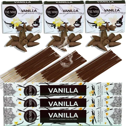Miniatura 13 de Dragons Blood - Varillas de incienso y conos de reflujo para cascada, 60 varillas + 30 conos, paquete combinado de incienso en cascada Sangre