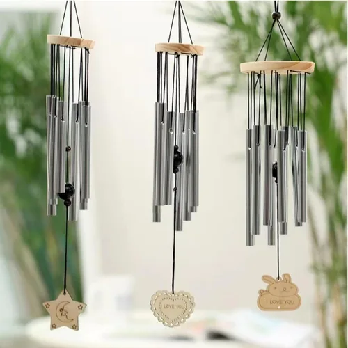 Miniatura 3 de Tubos de campanillas de viento, 30 piezas, kit de campanillas de viento, partes de campanillas de viento para bricolaje, hogar, jardín, decoración