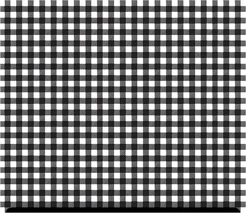 Miniatura 6 de HTV con estampado de día en blanco y negro (19.66 x 36 pulgadas), pata de gallo