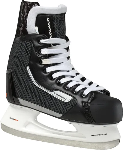 Miniatura 4 de Winnwell Patines de hockey sobre hielo AMP300 Tallas de patinaje para personas mayores, jóvenes, jóvenes Chicos, niñas, jóvenes, hombres