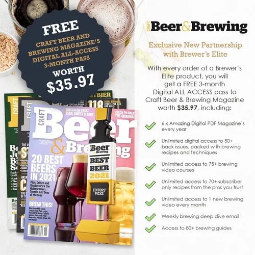 Miniatura 4 de Brewer's Elite Hidrómetro para fabricación casera de cerveza, vino, hidromiel y kombucha, juego de medición triple, estuche rígido y paño, probador