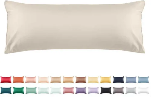 Miniatura 19 de Warmstar - Juego de 2 fundas de almohada de algodón tamaño estándar, 600 hilos, fundas de 20 x 26 pulgadas, algodón suave de fibra larga Placid Blue