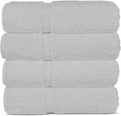 Miniatura 5 de Juego de toallas turcas de 100 % algodón, absorbentes, duraderas, suaves y esponjosas, toallas de baño para hotel y spa