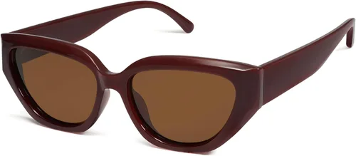 Miniatura 6 de SOJOS Gafas de sol polarizadas de ojo de gato lindo de moda para mujer Cateye SJ2237