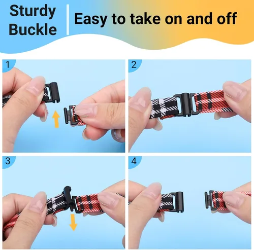 Miniatura 3 de Segarty Lazos para el cuello para perro, 30 piezas ajustables para mascotas para perros medianos y grandes, corbatines para mascotas, accesorios