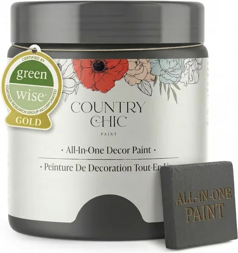 Miniatura 23 de Country Chic Pintura todo en uno estilo tiza para muebles, gabinetes, decoración del hogar, ecológica, acabado mate, imprimación incorporada y capa