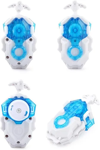 Miniatura 3 de Juego de juguetes Burst Gyro Metal Fusion Attack Top Grip Toy Blade Set 2 Top Burst Gyros 2 Lanzador bidireccional Gran regalo de cumpleaños