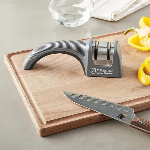 Miniatura 5 de Mercer Culinary Afilador de cuchillos manual de doble diamante