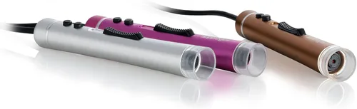 Miniatura 3 de B010-S 2.0MP 1~300X De Mano Fácil Control USB Microscopio Digital Lupa De Lupa Con LED Y Soporte - Plata