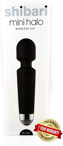 Miniatura 7 de Shibari Mini Vibrador Halo, Masajeador de Varita, Inalámbrico, Silencioso, Alta Potencia e Impermeable, Estimulación del Clítoris por Vibración