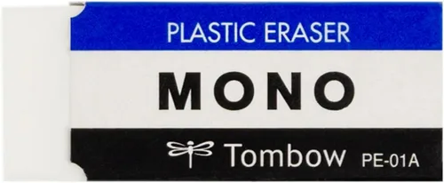 Miniatura 2 de Tombow 57321 Borrador MONO, blanco, pequeño, paquete de 5. Elimina limpiamente las marcas sin dañar el papel