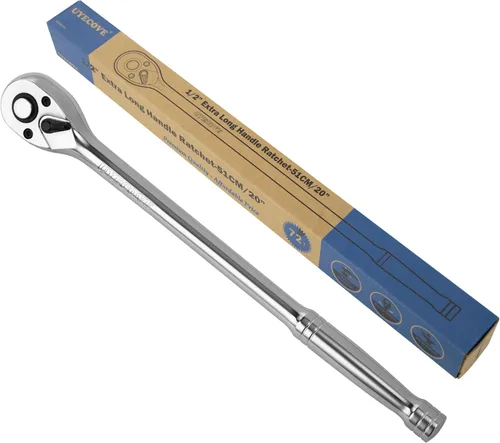 Miniatura 9 de Llave de trinquete de 1/4 pulgadas, trinquete de 1/4, llave de enchufe, cabeza Cr-Mo reversible de liberación rápida de 72 dientes, fabricada