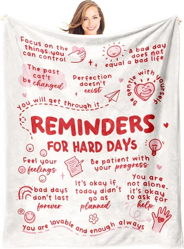 Miniatura 13 de AceThrills Regalos del día de San Valentín para ella, él, novio, novia, manta de aniversario de boda, regalos románticos de cumpleaños con texto