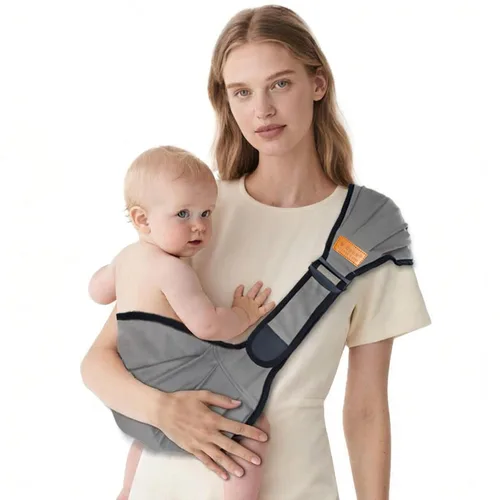 Miniatura 12 de Portabebés con Sling, Portabebés Sling, Portabebés para Niños Pequeños, Portabebés con Asiento de Cadera Ajustable y Antideslizante para Llevar