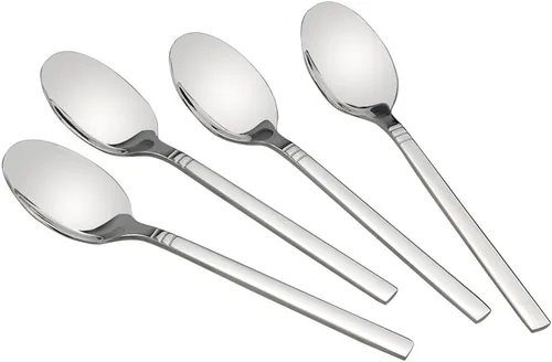 Miniatura 9 de Cucharas de café de acero inoxidable de 12 piezas, cuchara pequeña para expreso, mini cuchara Stainless Steel Small Spoons, Spoon Silverware