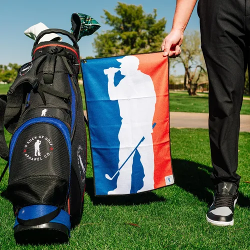 Miniatura 3 de U Suck at Golf Divertida toalla de golf para hombre, microfibra súper absorbente, secado rápido, textura de gofre e impresiones de diseño único