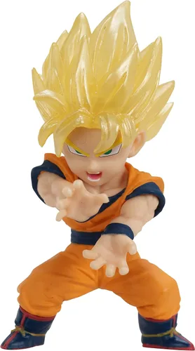 Miniatura 2 de Dragon Ball Super Dragon Ball Adverge SS Blue Goku, SS Rose Goku Black y Golden Freiza Mini Figura de 2.5 Pulgadas Paquete de 4