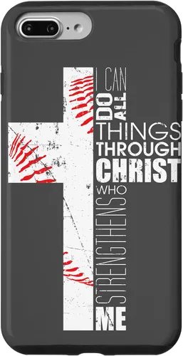 Miniatura 12 de Baseball Phone Case Christian Bible Verse Philippians 4:13 Case for iPhone 17