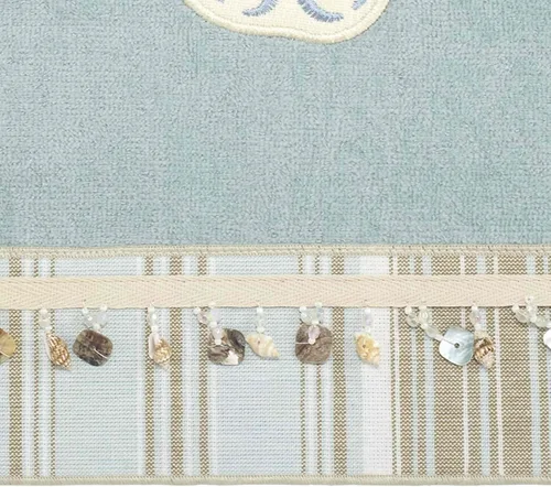 Miniatura 5 de Avanti Linens - Juego de toallas de 3 piezas, algodón suave y absorbente, decoración del hogar costero (colección ByThe Sea, Mineral)