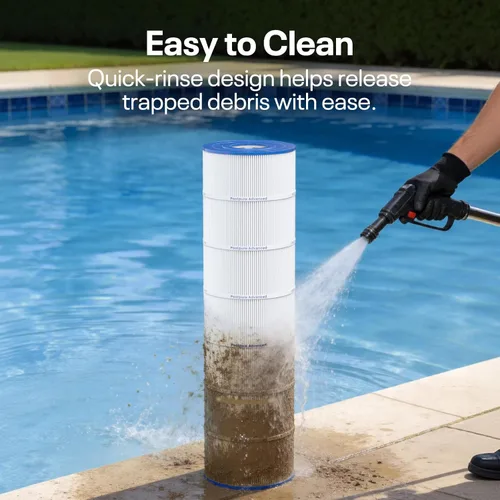 Miniatura 7 de POOLPURE PLFPJANCS200 - Filtro de piscina que reemplaza a Jandy CS200, PJANCS200, Ultral-B9, R0462400, Unicel C-8418, Filbur FC-0823, Aladdin 35002