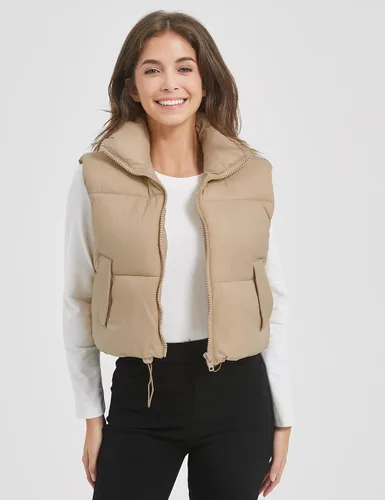 Miniatura 2 de Kissonic Chaleco acolchado de invierno para mujer, sin mangas, acolchado, ligero, con bolsillos