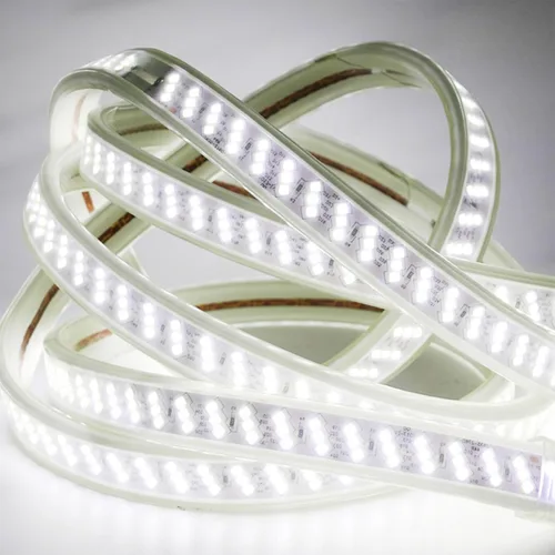 Miniatura 3 de SUYOOULIN Tira de luces LED, alto voltaje AC110V-130V 50 pies/49.2 ft, superbrillante, 60000 lúmenes, resistente al agua, IP68 2835, 180 LEDs/m, Luz