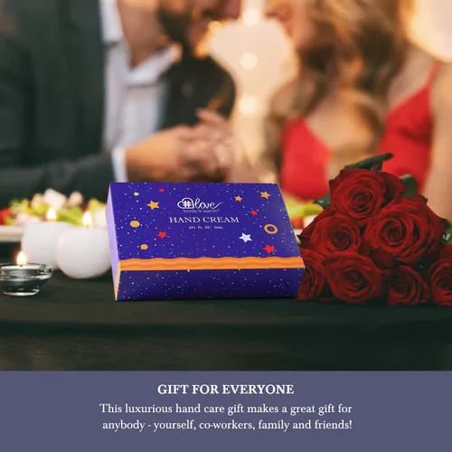 Miniatura 6 de BODY & EARTH # LOVE Set de regalo de crema de manos, regalos para el día de la madre para mamá, juego de loción hidratante para manos con glicerina