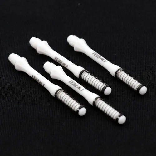 Miniatura 2 de CUESOUL TERO AK7 Slim Dart Shafts S/M/L - Muelle telescópico integrado para dardos de punta de acero y dardos de punta suave, juego de 3 piezas