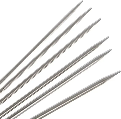 Miniatura 6 de ChiaoGoo Juego de calcetines de doble punto, acero inoxidable, 6 pulgadas (5.9 in)