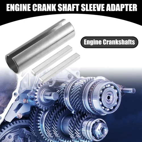 Miniatura 2 de 1 juego de adaptador universal de manga de cigüeñal de 3/4 a 7/8 pulgadas, adaptador de manga de cigüeñal para polea de motor de gasolina