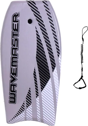Miniatura 4 de Bodyboard Ultimate Wavemaster Pro de 44 pulgadas, núcleo de súper EPS con correa de muñeca de calidad profesional Verde