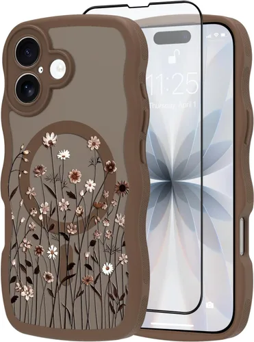 Miniatura 22 de OOK Funda magnética para iPhone 11 [compatible con MagSafe] Funda delgada mate translúcida negra para iPhone 11, funda protectora de lente de Negro