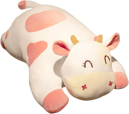 Miniatura 14 de ELAINREN Almohada rellena de ovejas moradas ultrasuaves Cuddle Cordero Felpa Cojín Decoración Regalos/19.6