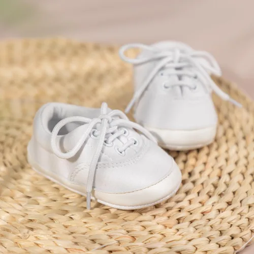 Miniatura 5 de Zapatos deportivos de lona para bebés y niñas de 0 a 18 meses