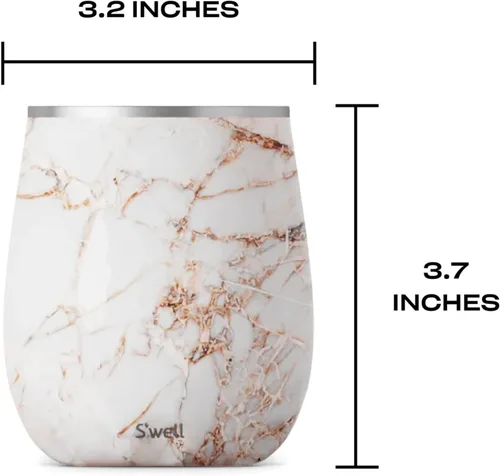 Miniatura 5 de S'well - Jarra para vaso de vino Calacatta Oro