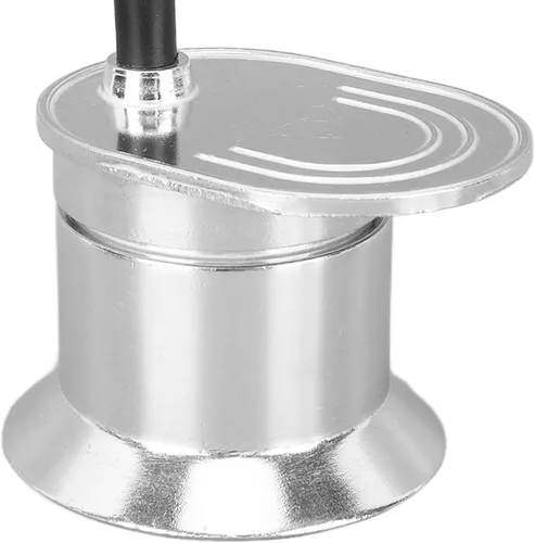 Miniatura 8 de Olla moka de un solo tubo, cafetera de acero inoxidable, ligera y portátil, apta para estufas, camping, gran regalo