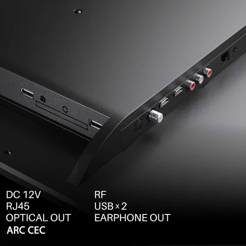 Miniatura 8 de SYLVOX Televisor de 32 pulgadas de 12 voltios, Smart TV FHD 1080P, reproductor de disco de video digital con ARC CEC integrado, soporte de conexión