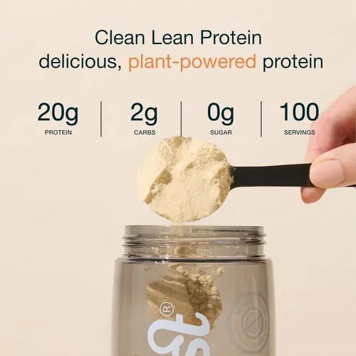 Nuzest - Polvo de proteína de guisante - Proteína limpia y magra, proteína vegana premium a base de plantas, sin lácteos, sin gluten, sin OMG,