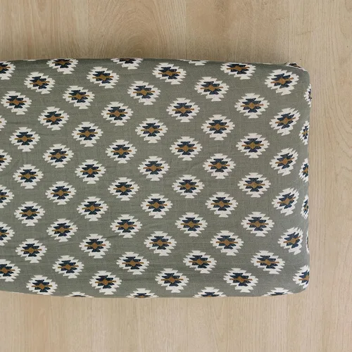 Miniatura 21 de Mebie Baby Funda para cambiador, flor de otoño, 100% muselina de algodón para cambiador, funda para bebé niño y niña, fundas de decoración