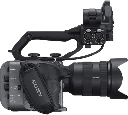 Miniatura 5 de Sony Kit de cámara de cine digital FX6 con lente de 0.945-4.134 in (ILME-FX6VK) + lente Sony FE C T3.1 G de 0.630-1.378 in + tarjeta de memoria