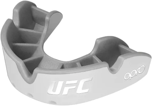 Miniatura 18 de OPRO Protector bucal moldeable de nivel plateado, ajuste esencial (negro/rojo) para niños y jóvenes, protector bucal de boxeo para artes marciales