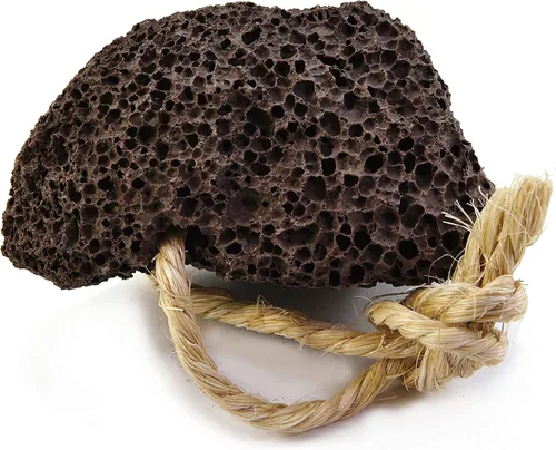 Miniatura 2 de Natural Elephant Piedra pómez para pies Removedor de callos de roca de lava volcánica y limpiador de pies Paquete de 2