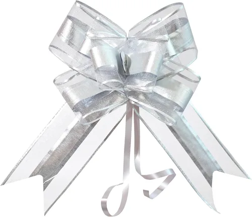 Miniatura 24 de Lazos para envolver regalos, 15 lazos de regalo grandes a granel para paquetes de regalos, cestas de regalo, Navidad, boda y decoración de fiestas