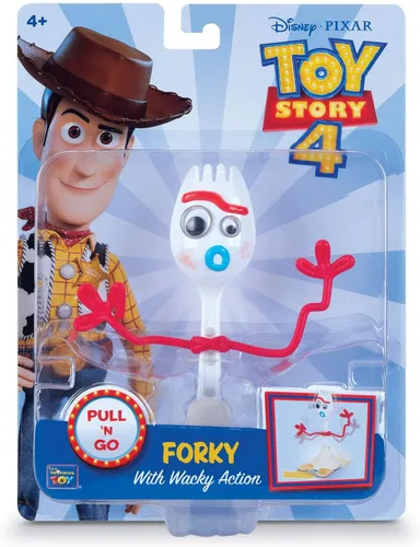 Miniatura 3 de Disney Pixar Toy Story 4 - Forky de jalar y llevar