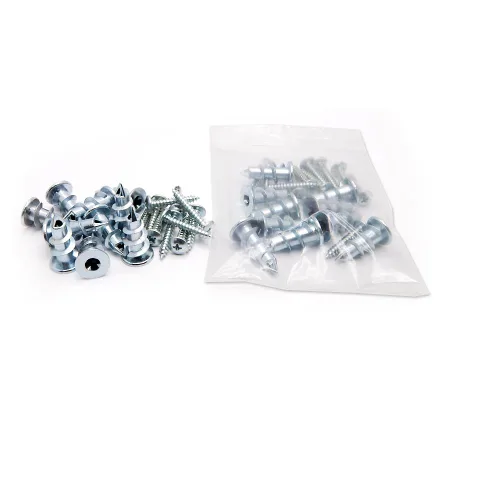 Miniatura 2 de Kit de anclaje de pared hueca/paneles de yeso autoperforantes de zinc con tornillos (10 EA)