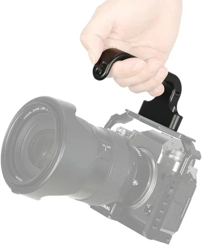 Miniatura 5 de NICEYRIG Empuñadura para cámara con soporte de rosca de 1/4 aplicable para RED DSMC2 / Sony FX3 / FX30 / FX2, mango superior universal para cámara