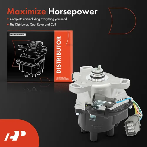 Miniatura 3 de Distribuidor de encendido A-Premium con módulo, tapa y rotor compatible con Honda Accord 1990-1991 2.2L